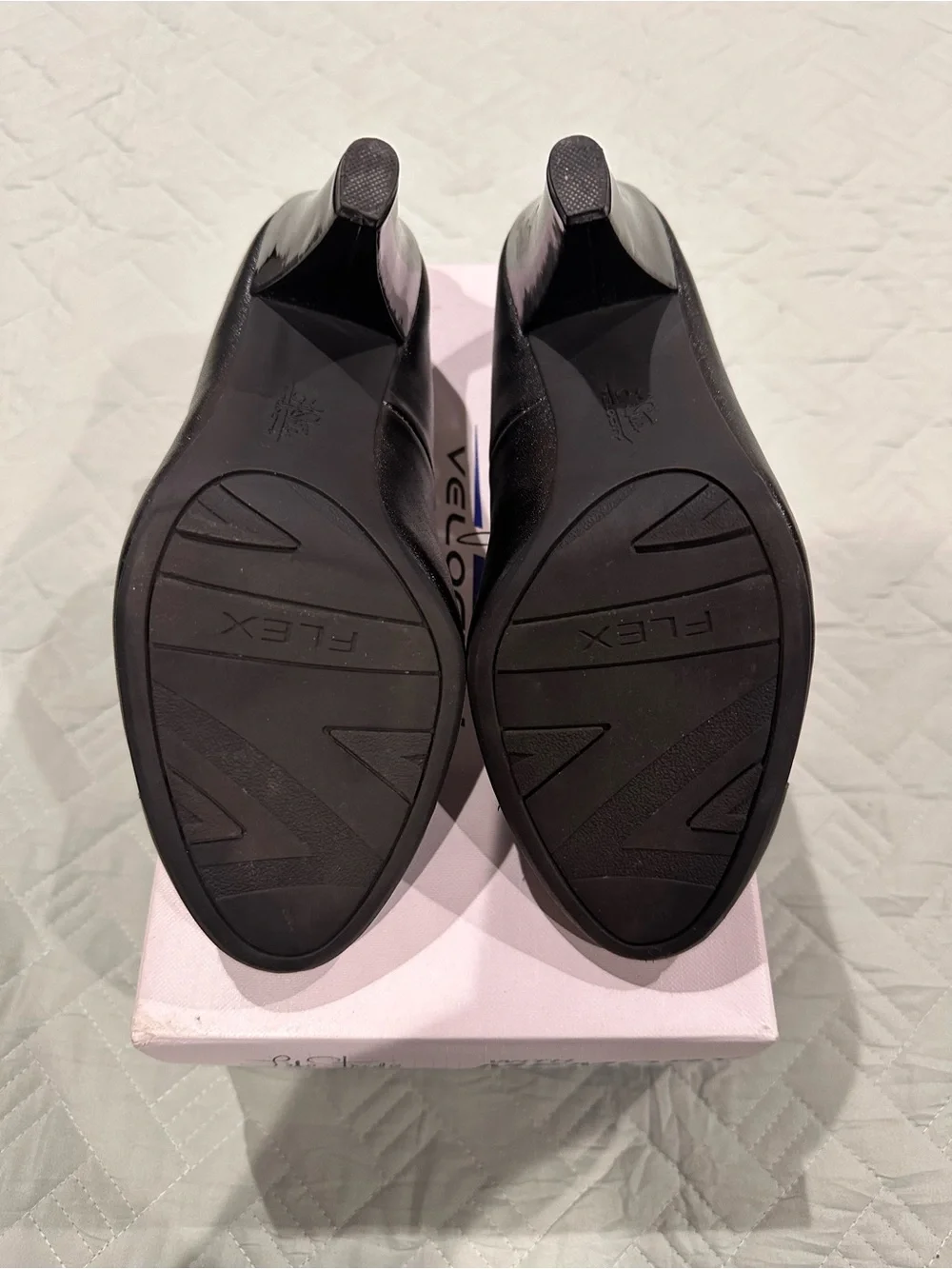 Life Stride Black Women's Dress Pumps - Classic Gloss Toe